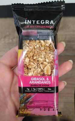Girasol & Arandanos Barra de Avena