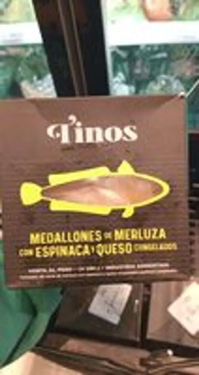 medallones de merluza, espinaca y queso