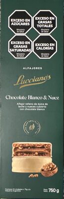 Alfajor Chocolate Blanco & Nuez