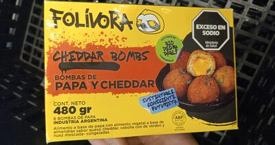 bombas de papa y cheddar