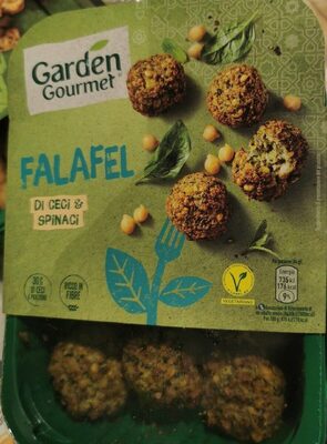 Falafel di ceci & spinaci front packaging