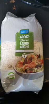 Arroz blanco largo ancho