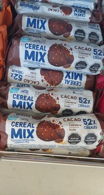 Galleta cereal mix chocolate front packaging
