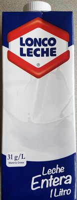 Leche Entera front packaging