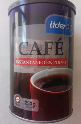 café instantáneo en polvo
