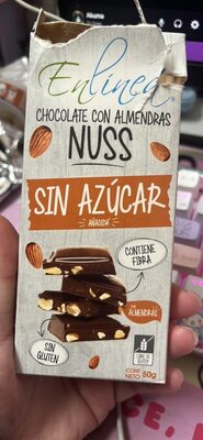 Chocolate de Almendras front packaging