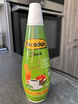 Hecodulc Stevia front packaging