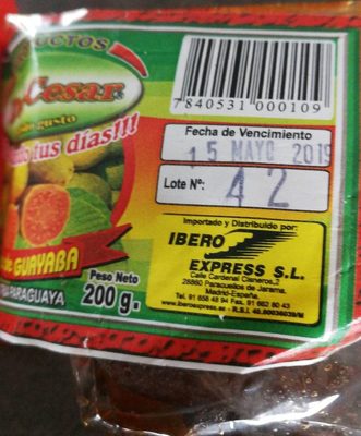 Dulce De Guayaba En Pan Dul-ce