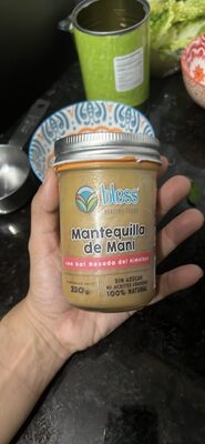 Mantequilla de Mani front packaging