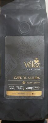 Cafe de altura front packaging