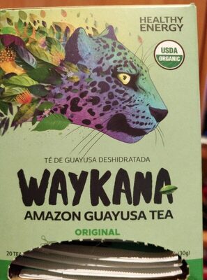 Amazon guayusa tea front packaging