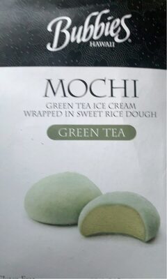 Mochi green tea ice cream