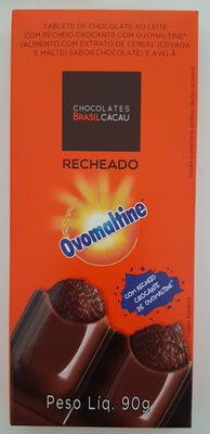 Ovomaltine Recheado front packaging