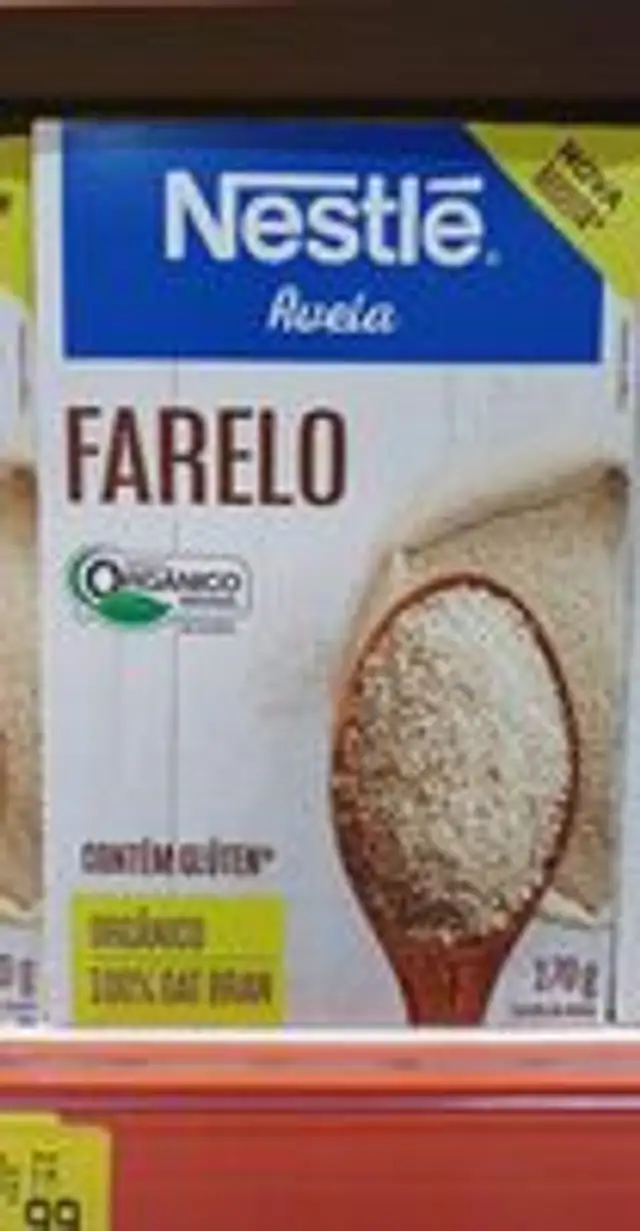 Aveia Nestlé 170g orgânico farelo