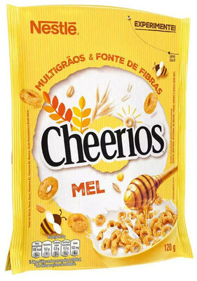 Cereal Matinal Integral Mel Cheerios 4 Cereais Sachê 120g