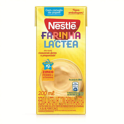 Bebida Láctea Uht Farinha Láctea Nestlé Caixa 200ml