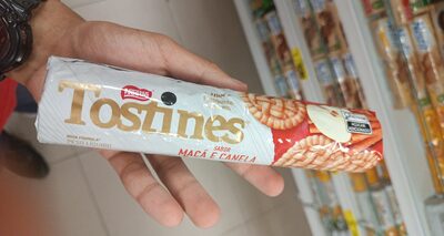 Biscoito maça e canela