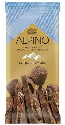 Chocolate Ao Leite Extracremoso Alpino Pacote 85g