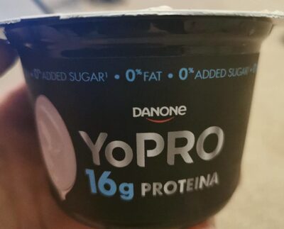 Iogurte Natural Zero Lactose Yopro Pote 160g