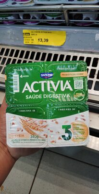 Activia Aveia Probióticos Vivos 340g