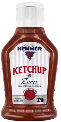 Ketchup Tradicional Hemmer Zero Squeeze 310g