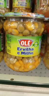 Ervilha e milho