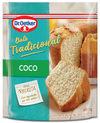 Mistura P/bolo Oetker Coco front packaging
