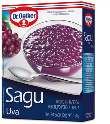 Sagu Uva Dr.oetker 150 Gr front packaging