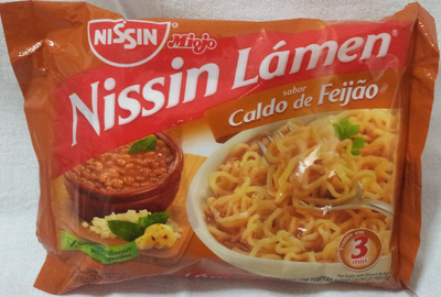 Nissin Lámen Sabor Caldo de Feijão