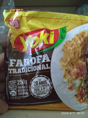 Farofa tradicional Yoki
