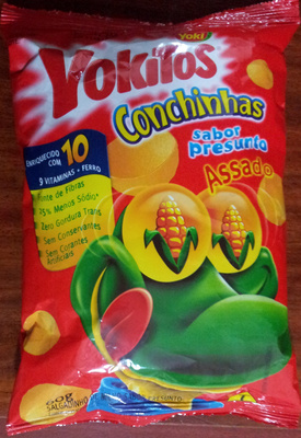 Yokitos Conchinhas Sabor Presunto