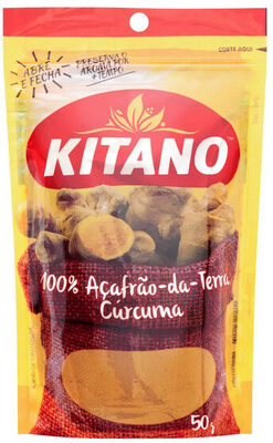 Açafrão Da Terra Kitano Pacote 50g