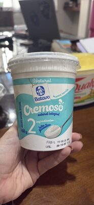 Cremoso natural integral