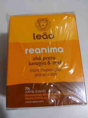 Chá preto, laranja, mel