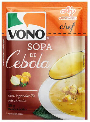 Sopa Cebola Vono Chef Pacote 58g