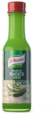 Molho De Pimenta Verde Suave Knorr Vidro 150ml