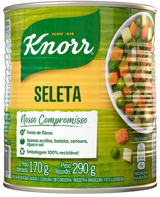 Seleta De Legumes Em Conserva Knorr Lata 170g