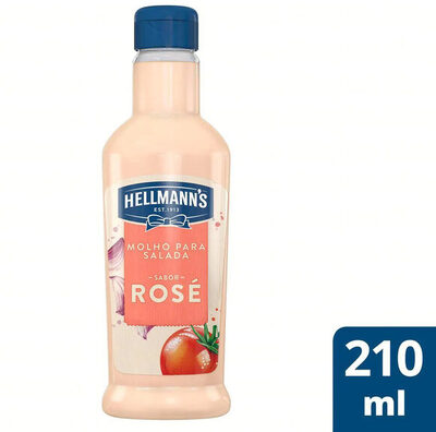 Molho Para Salada Rosé Hellmanns Squeeze 210ml