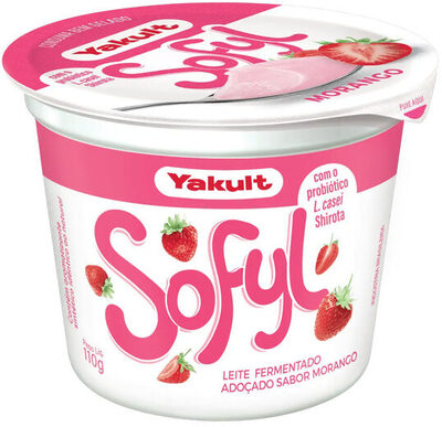 Leite Fermentado Morango Yakult Sofyl Pote 110g