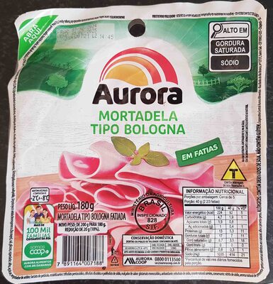 Mortadela tipo Bologna Fatiada