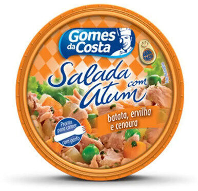 Salada Com Atum, Batata, Ervilha E Cenoura Gomes Da Costa Lata 145g