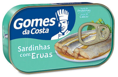 Sardinha Com Ervas Gomes Da Costa Lata 84g