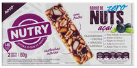Pack Barra De Nuts Açaí Nutry Caixa 60g 2 Unidades