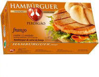 Hambúrguer De Frango Perdigão Caixa 672g 12 Unidades