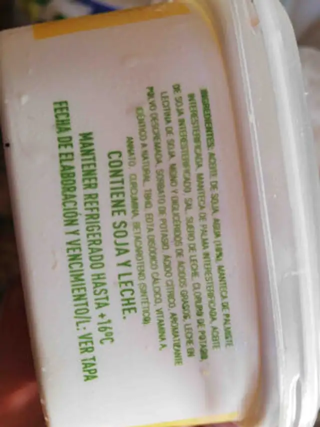 Qualy ingredients label