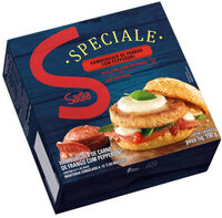 Hambúrguer De Frango Com Pepperoni Sadia Speciale Caixa 300g 2 Unidades