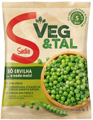Ervilha Congelada Sadia Veg Tal Pacote 1kg
