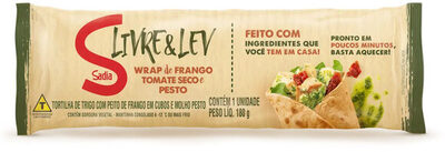 Wrap Frango, Tomate Seco E Pesto Sadia Livre Lev Pacote 180g