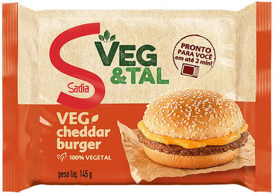 Sanduíche Vegetal Cheddar Sadia Veg Tal Pacote 145g