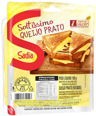 Queijo Prato Fatiado